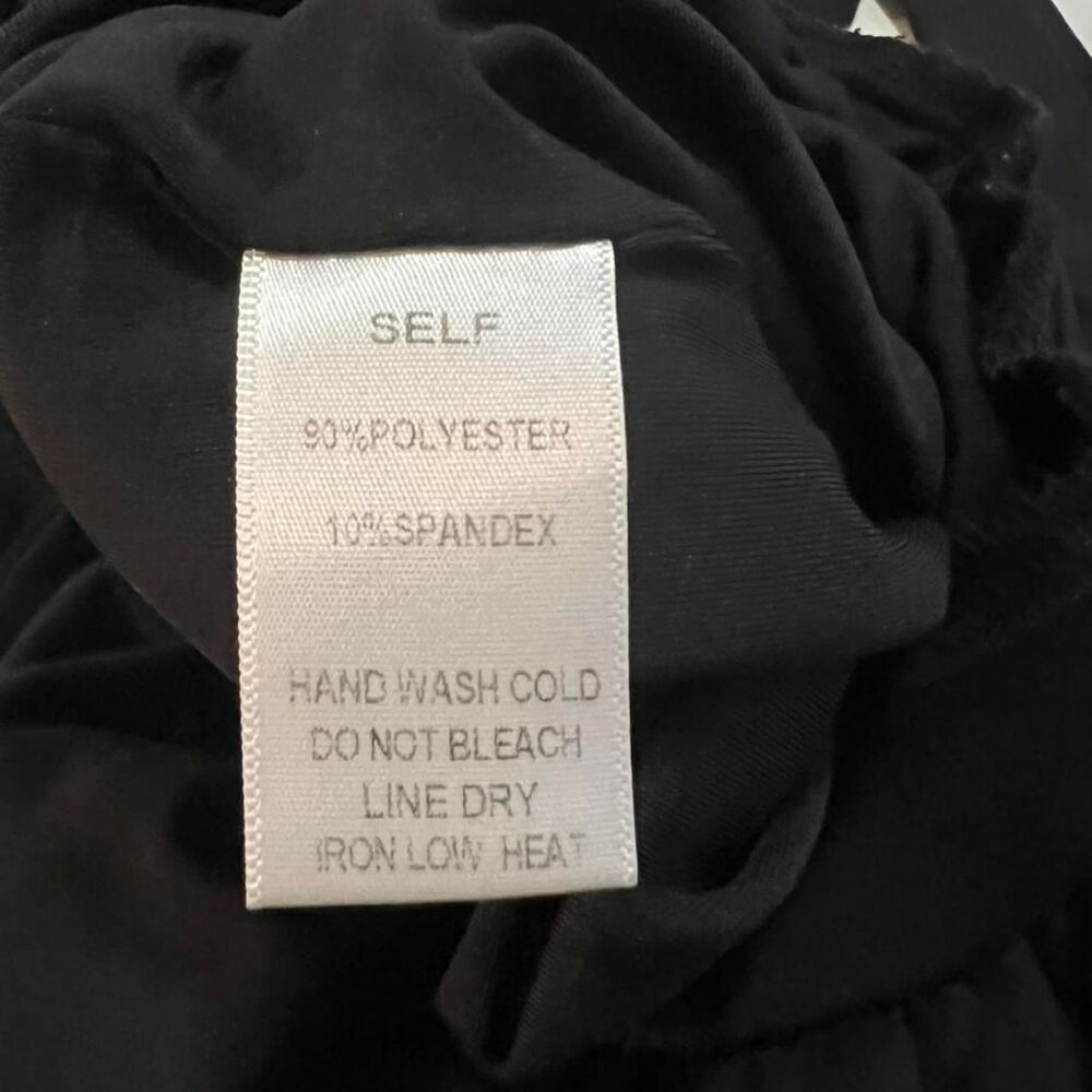 Fashion Nova Y2K Glam Black Cutout Ring Halter Jumpsuit Clubwear size L. - Picture 5 of 6